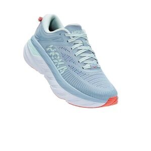 Hoka Bondi 7 Athletic Shoes with Cushioned Sole